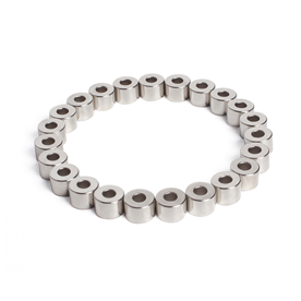 High performance round deep hole magnet